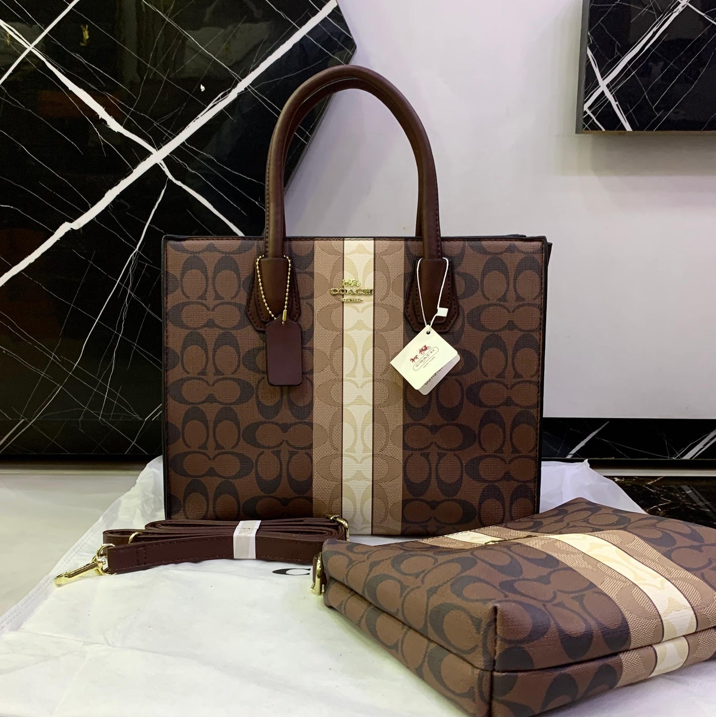 Coach Graham Breif Tote Bag