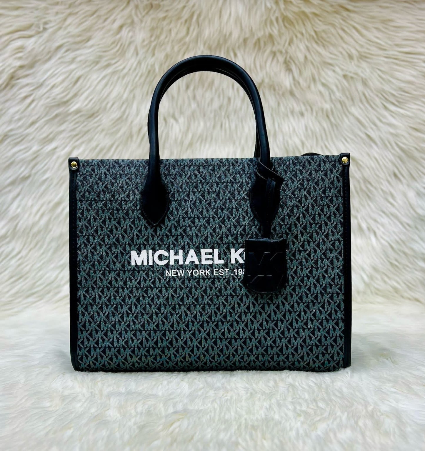 Michael Kors Mirella Signature Logo Tote Bag