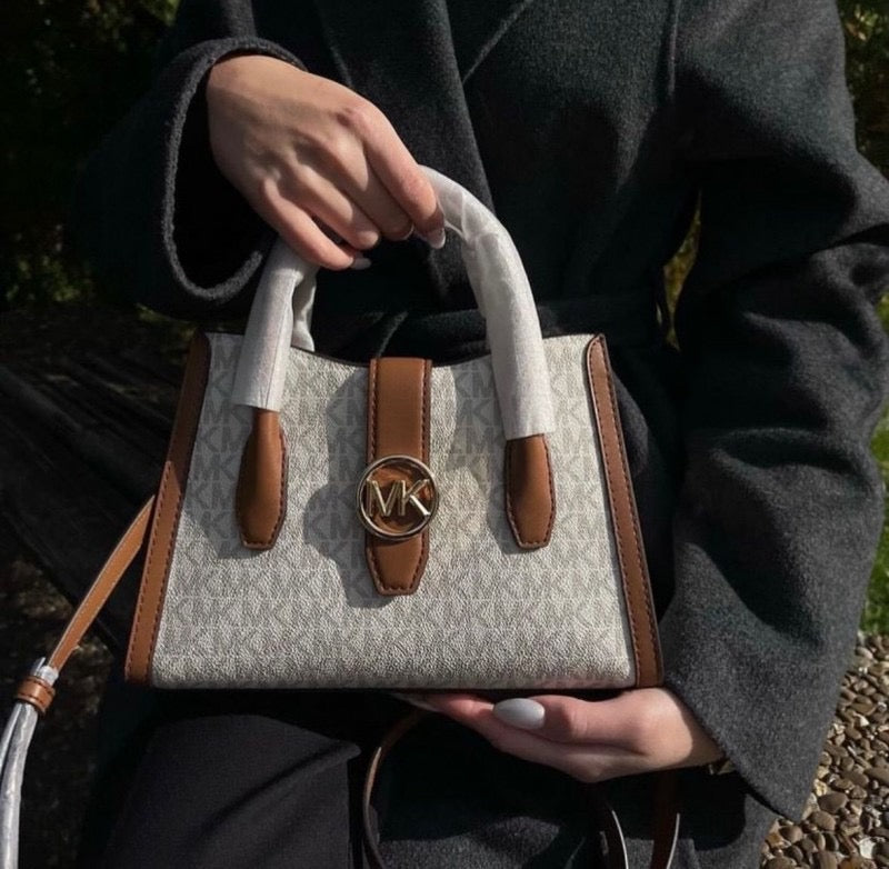 Michael Kors Gabby Signature Satchel Handbag