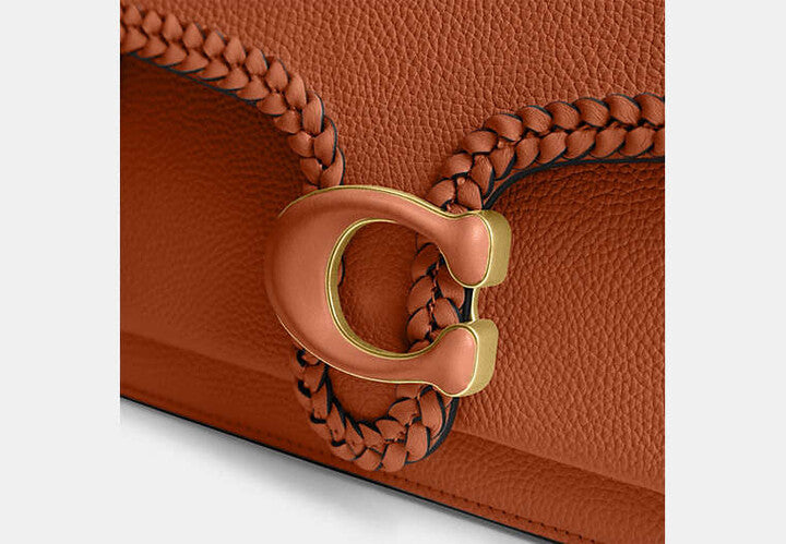 Coach Tabby 26 Shoulder Bag with Braid in Brown