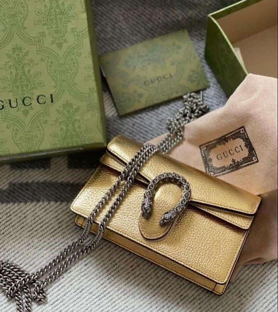 Gucci Mini Dionysus Bag (Gold)