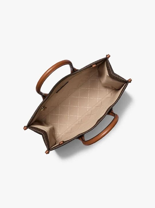 Michael Kors Mirella Signature Logo Tote Bag