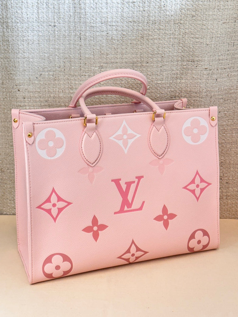 Louis Vuitton OnTheGo MM Large Tote Bag (Degrade Rose)