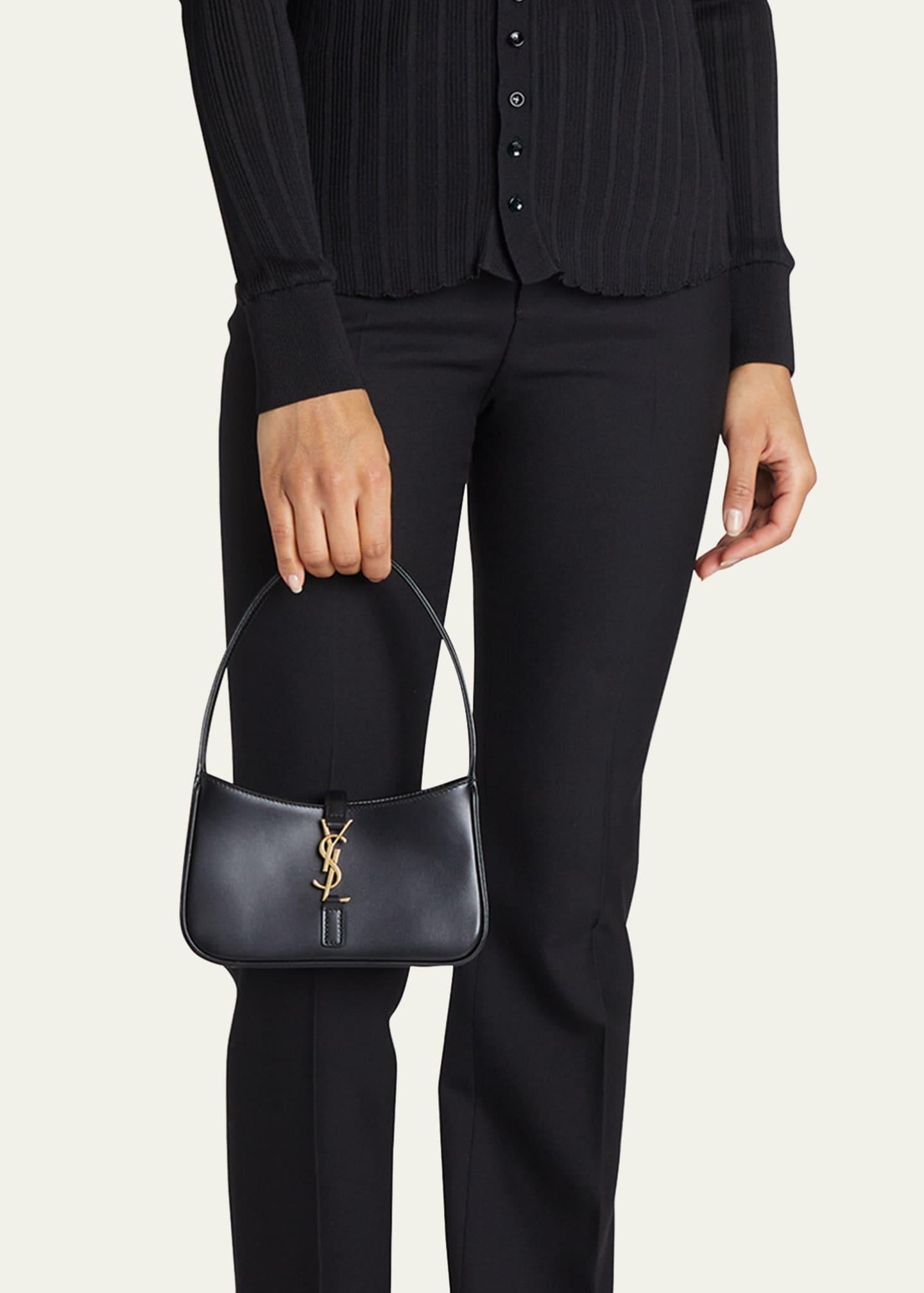 Saint Laurent Hobo Shoulder Bag (Black)