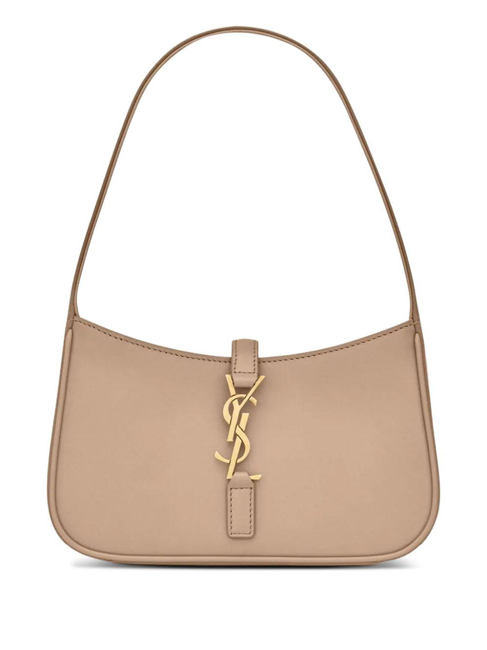 Saint Laurent Hobo Shoulder Bag (Cream)