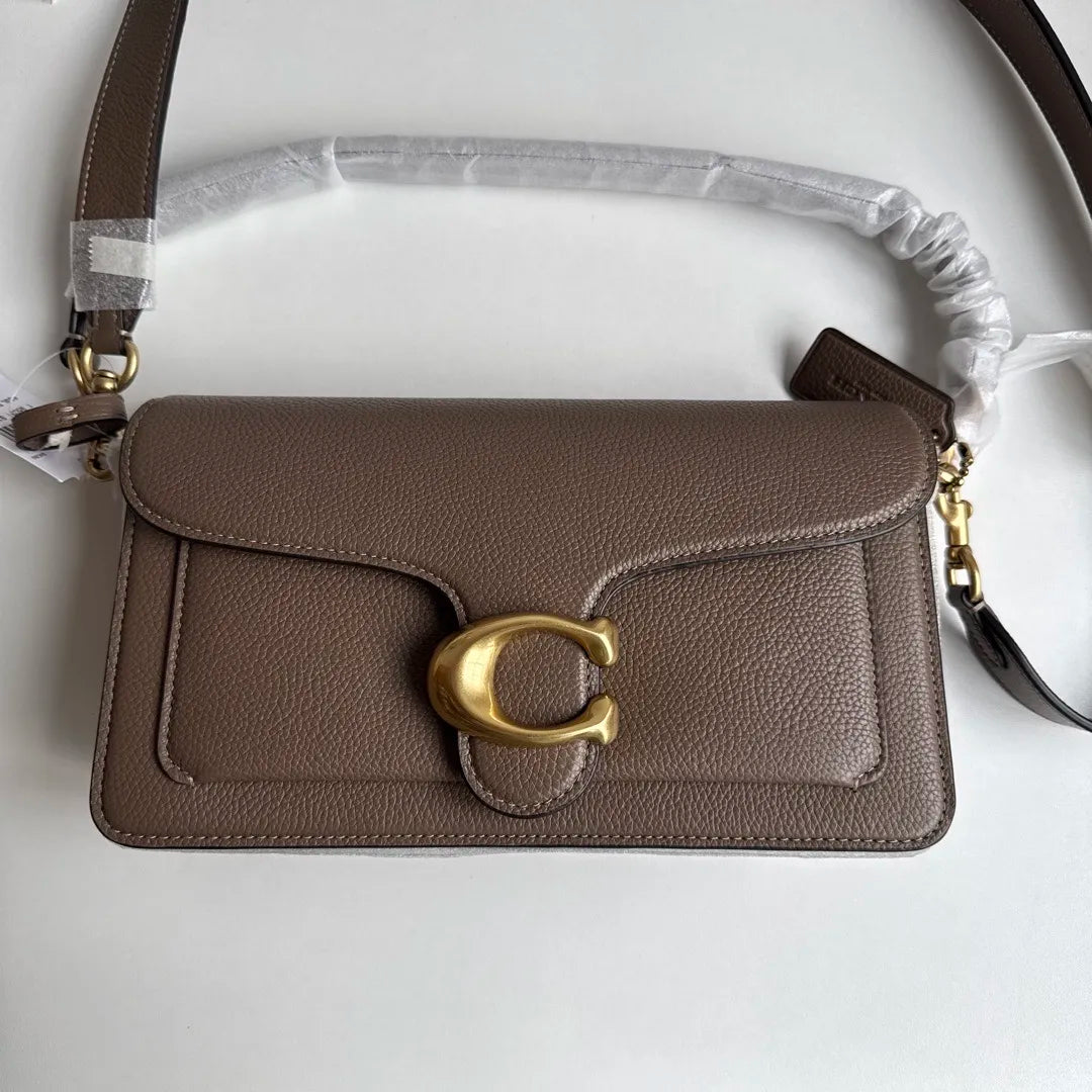 COACH Tabby 26 Bag (Dark Brown)