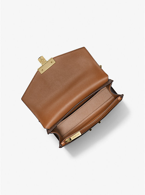 Michael Kors Rose Medium Logo Shoulder Bag