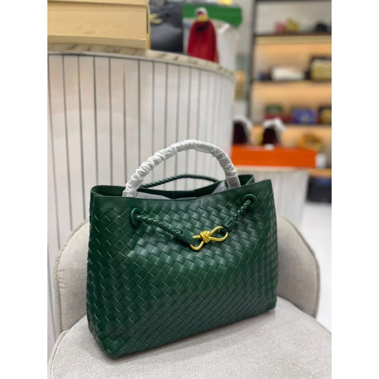 Bottega Venetta Andiamo Handbag