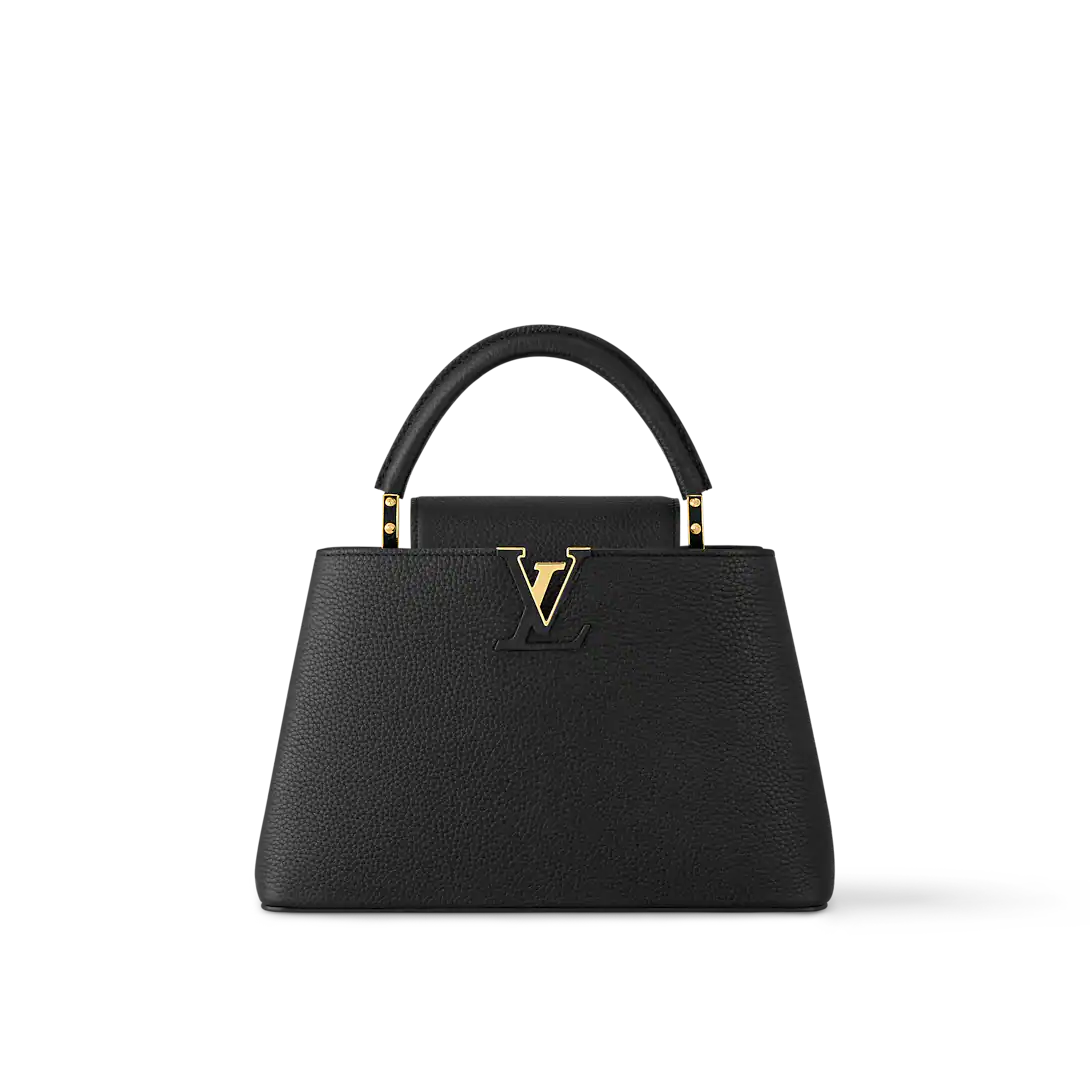Louis Vuitton Capucines BB Hand Bag (Black)