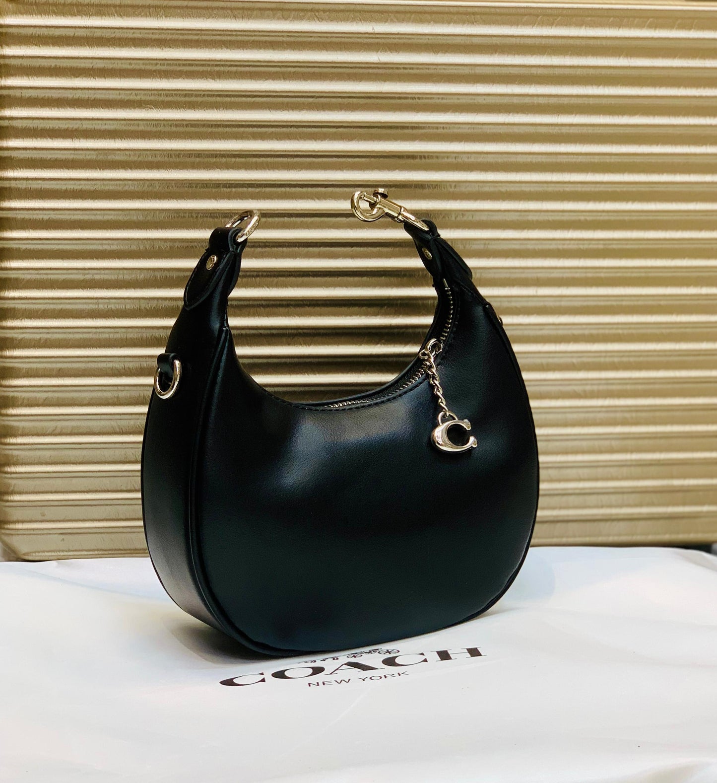 Coach Jonie Bag in Signature Canvas (Black)