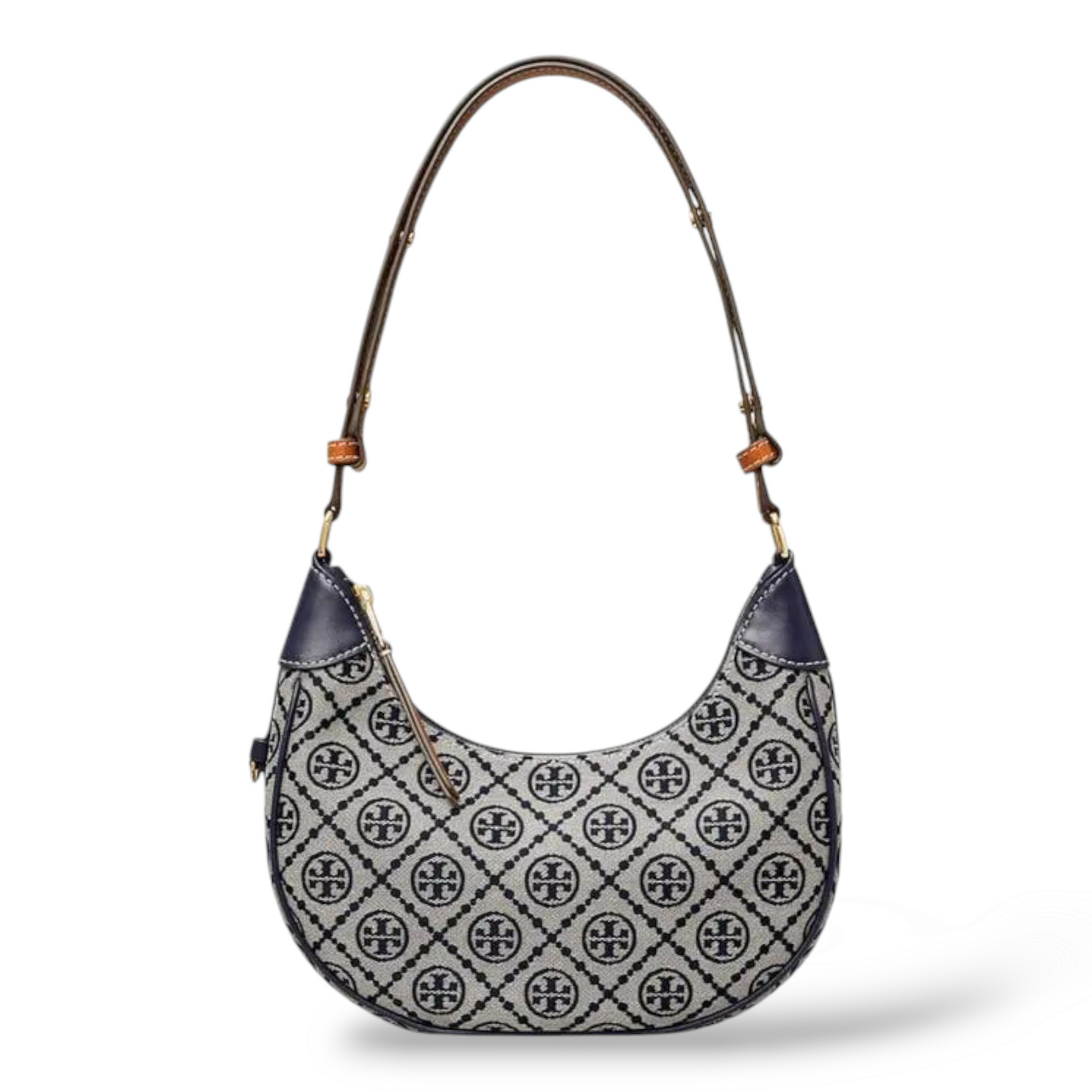 Tory Burch T Monogram Crescent Bag