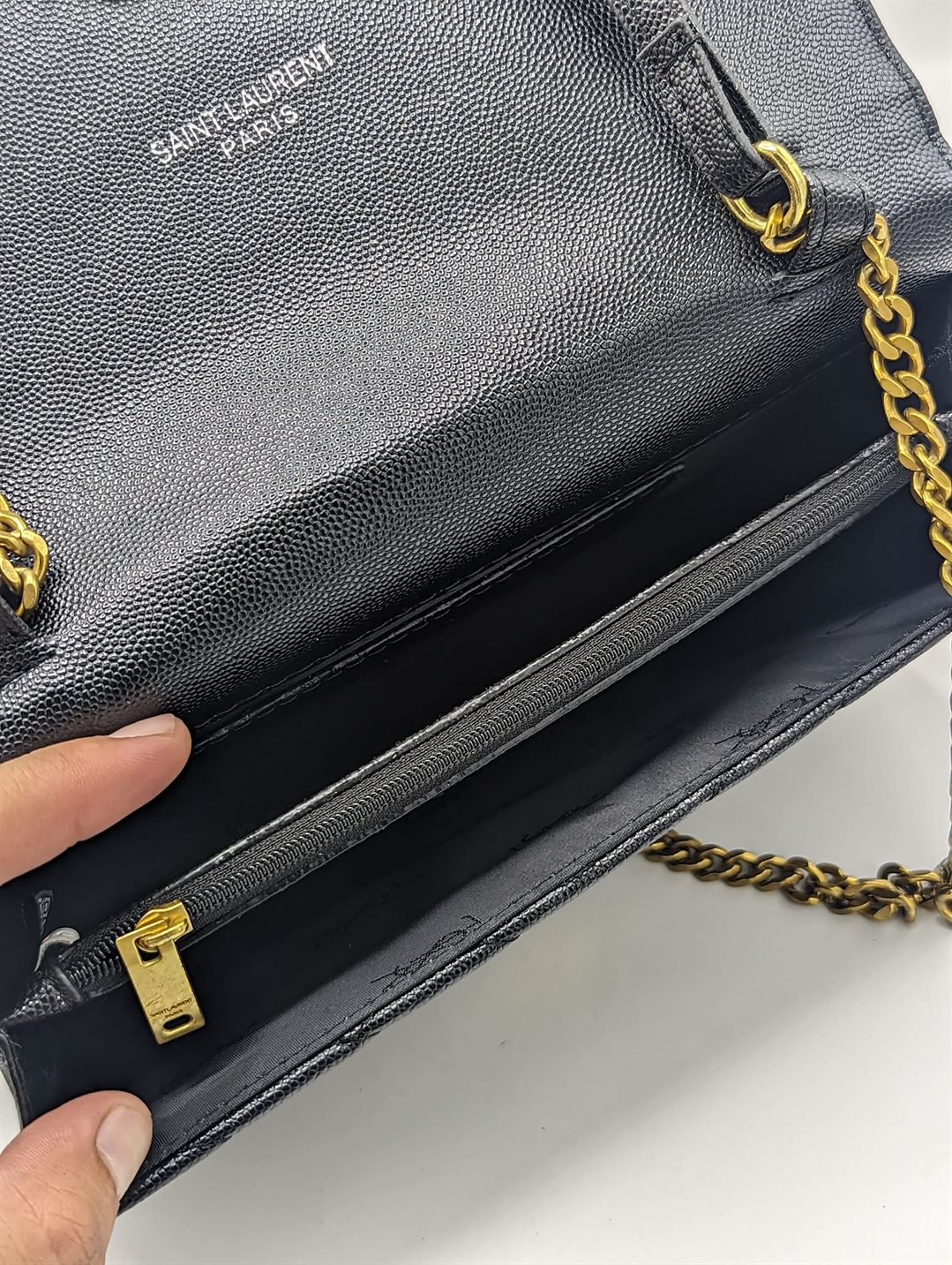 YSL Monogram Matelassé Chain Crossbody Bag