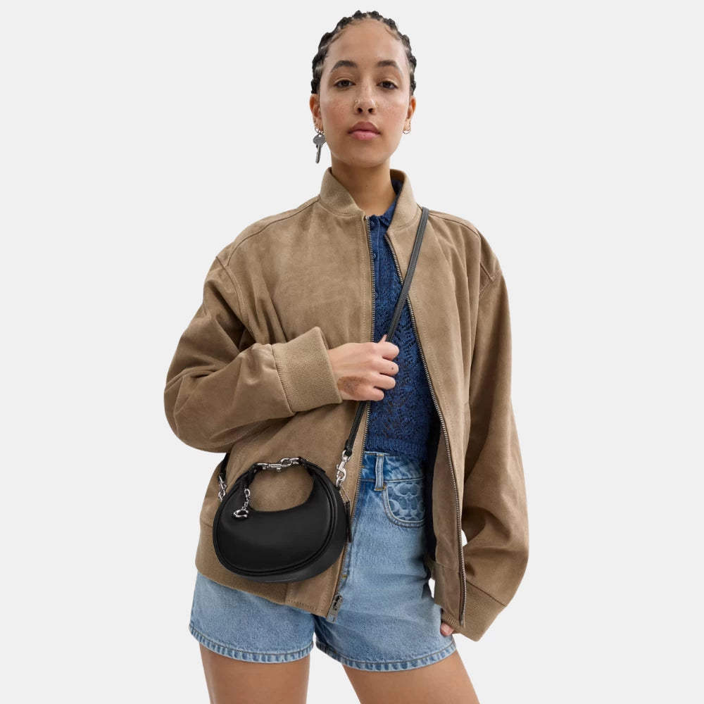 Coach Jonie Bag in Signature Canvas (Black)