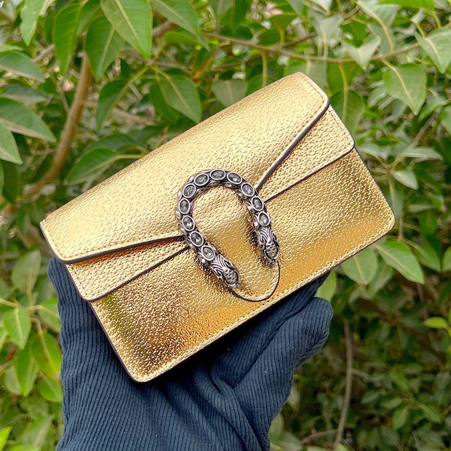 Gucci Mini Dionysus Bag (Gold)