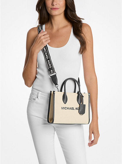 Michael Kors Mirella Signature Logo Tote Bag in Black