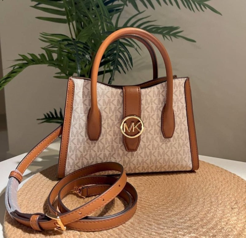 Michael Kors Gabby Signature Satchel Handbag