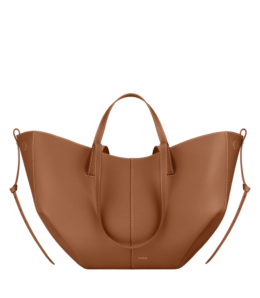 Polene Cyme Shoulder Bag (Brown)