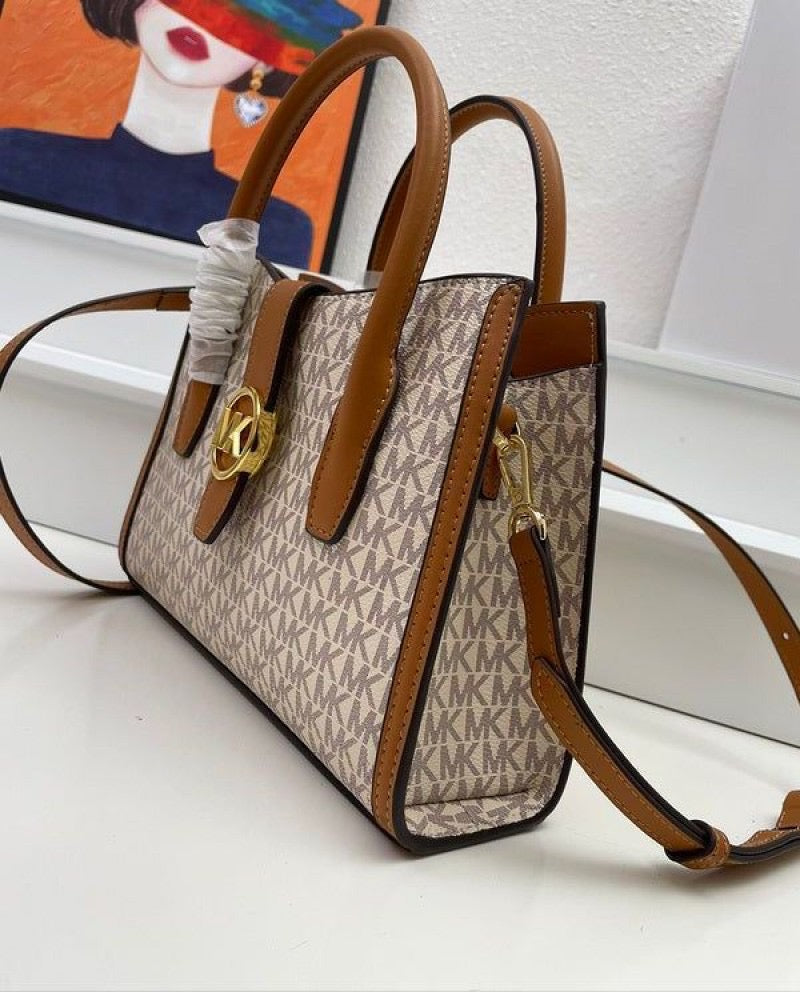 Michael Kors Gabby Signature Satchel Handbag