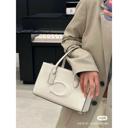 Coach Nina Mini Tote Bag in White
