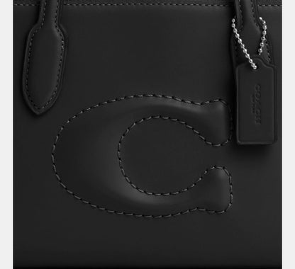Coach Nina Mini Tote Bag in Black