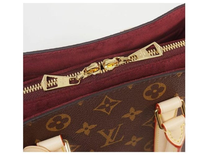 Louis Vuitton Brown Coated Canvas and Leather Monogram Souplo MM Tote Bag