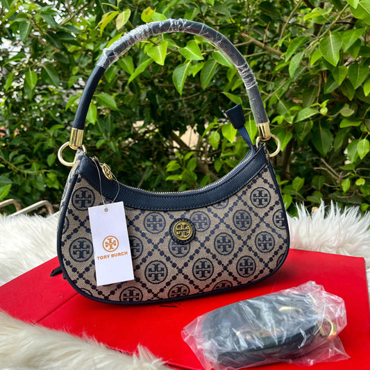 Tory Burch Inspired Cross Shoulder Bag (Blue)