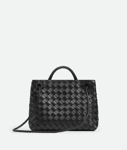 Bottega Venetta Andiamo Handbag (Black)