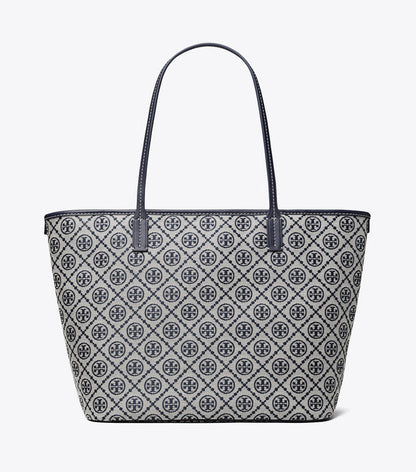 Tory Burch T Monogram Tote Bag in Blue