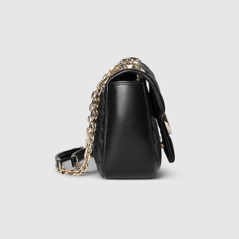 GUCCI GG Marmont Shoulder Bag (Black)