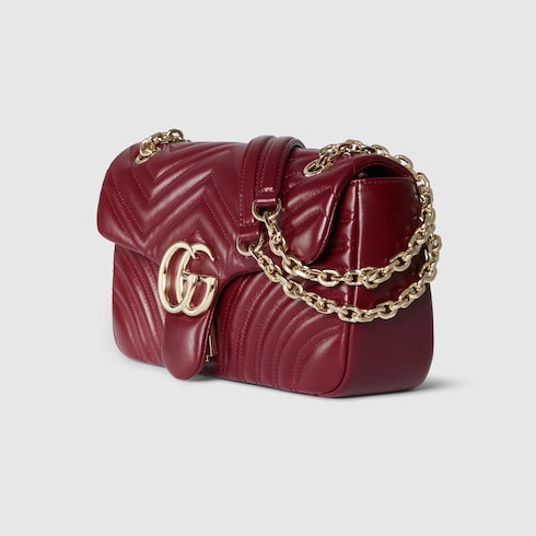GUCCI GG Marmont Shoulder Bag (Mahroon)