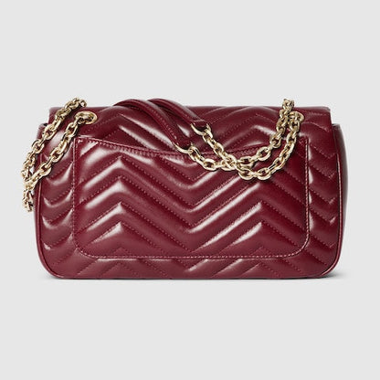 GUCCI GG Marmont Shoulder Bag (Mahroon)