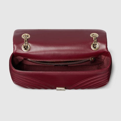 GUCCI GG Marmont Shoulder Bag (Mahroon)