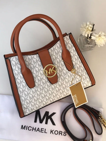 Michael Kors Gabby Signature Satchel Handbag