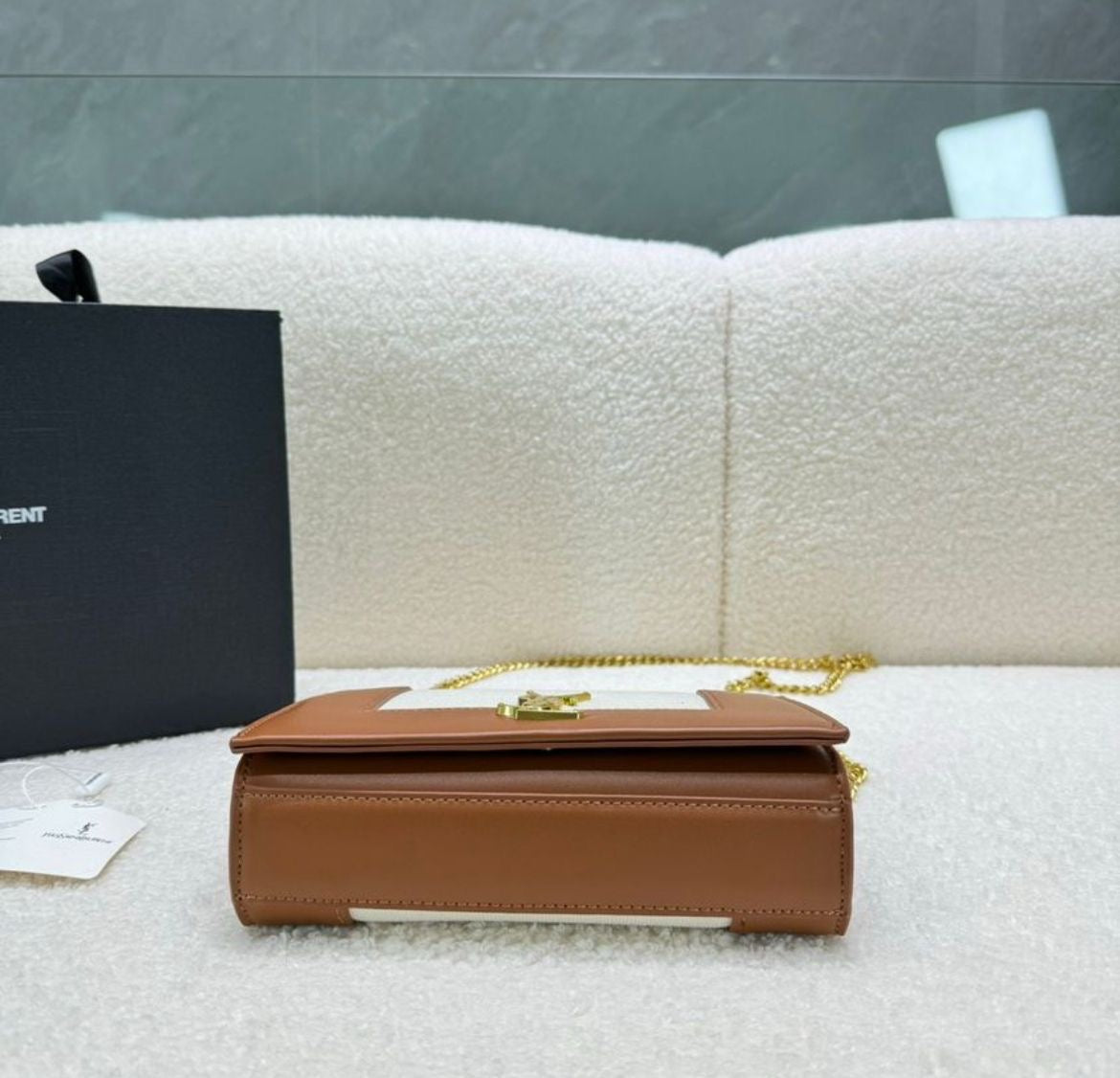 YSL Kate Crossbody Bag in Brown