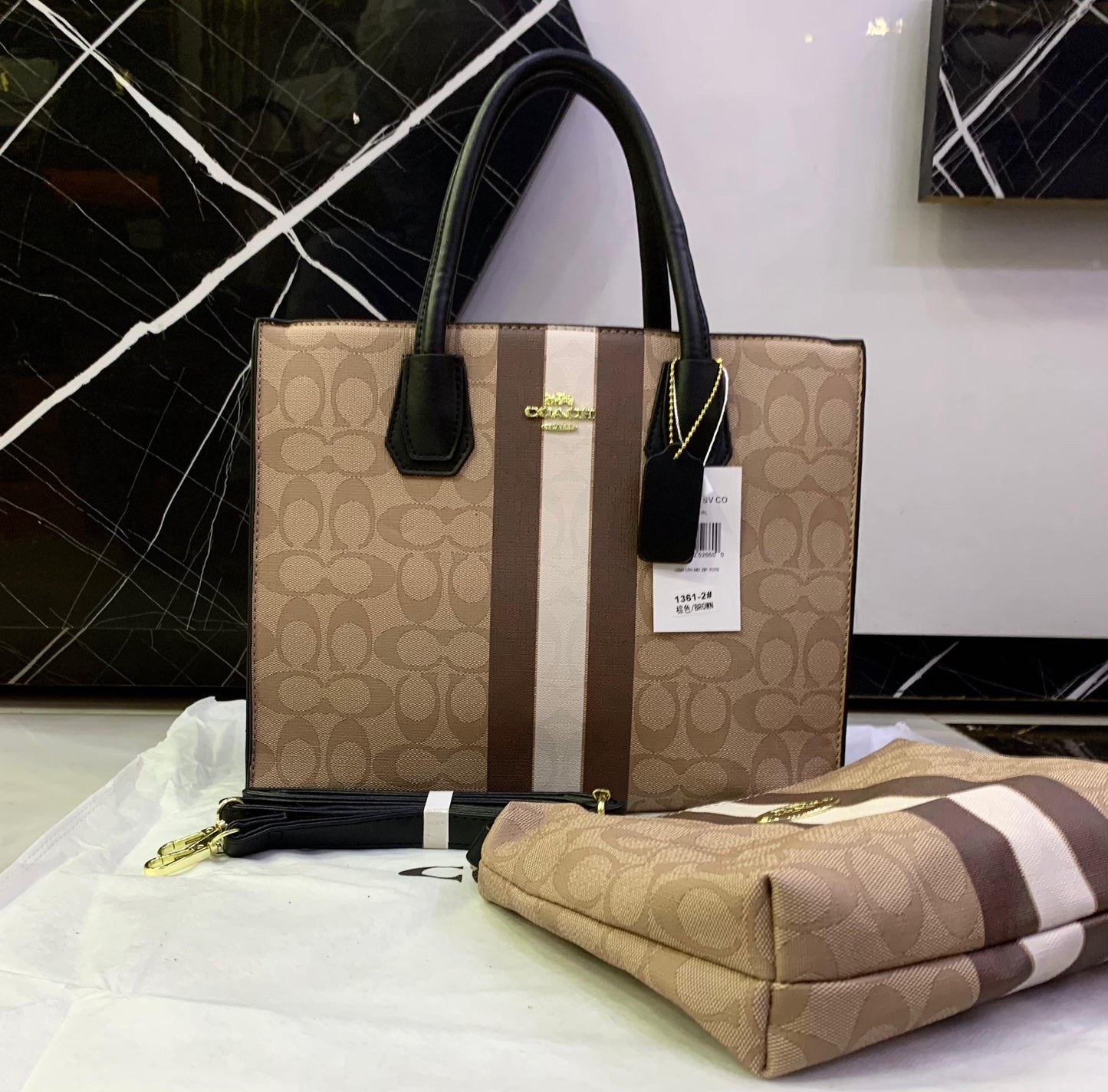 Coach Graham Breif Tote Bag
