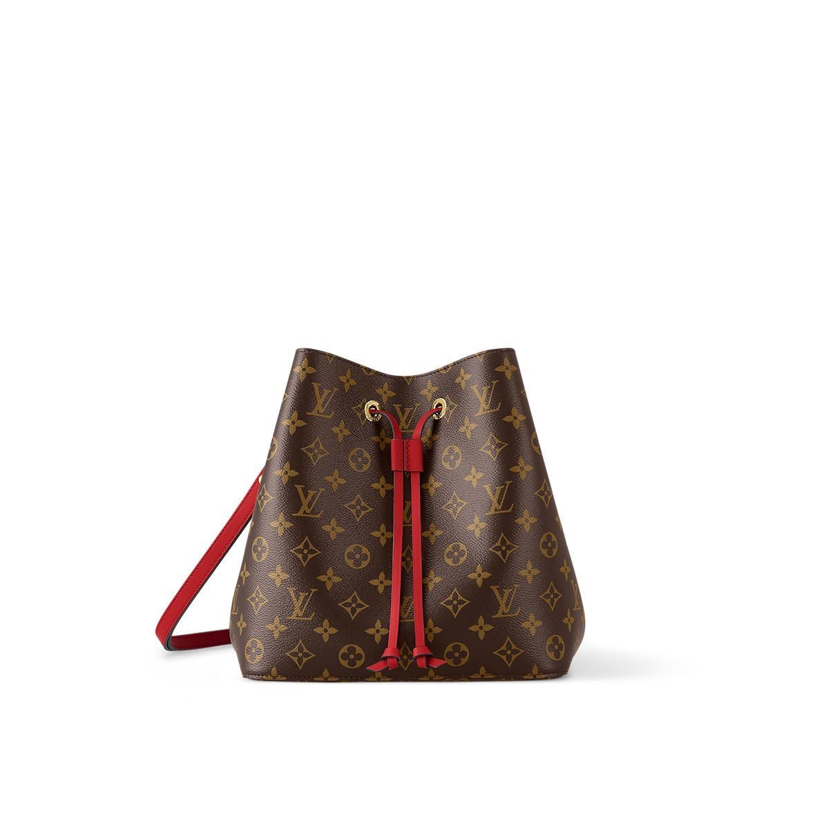 Louis Vuitton NéoNoé Shoulder Bag in Red Strep