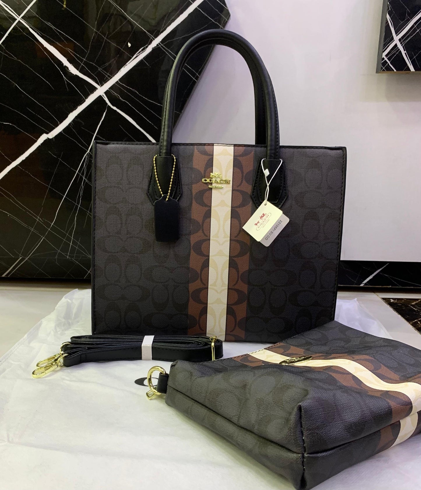 Coach Graham Breif Tote Bag