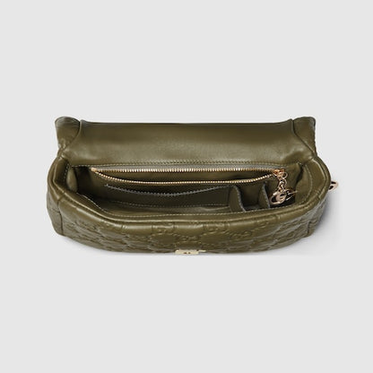 Gucci GG Milano small top handle bag (Green)