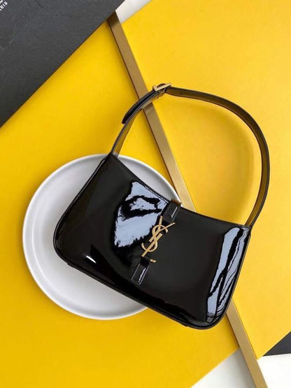 Saint Laurent Hobo Shoulder Bag With PU Leather