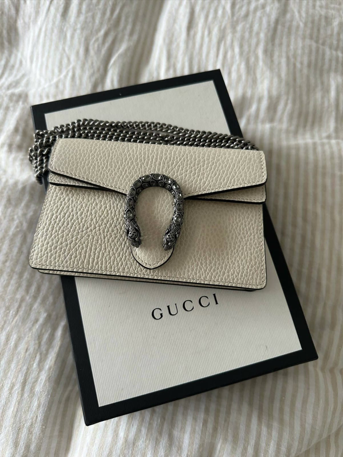 Gucci Mini Dionysus Bag (White)