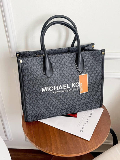 Michael Kors Mirella Signature Logo Tote Bag