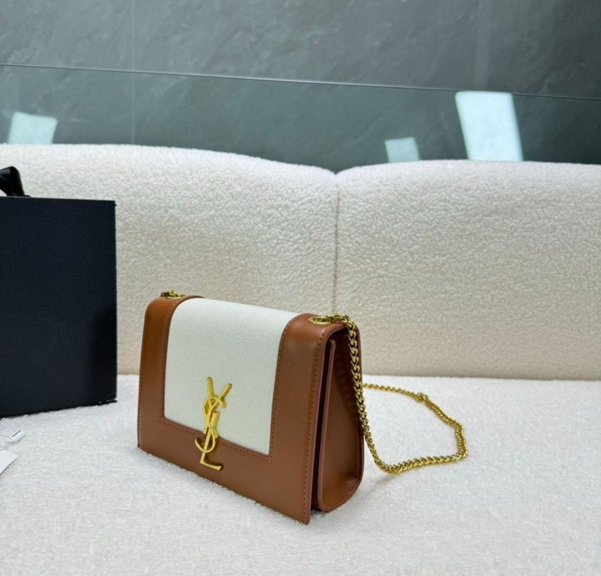YSL Kate Crossbody Bag in Brown