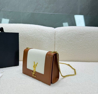 YSL Kate Crossbody Bag in Brown