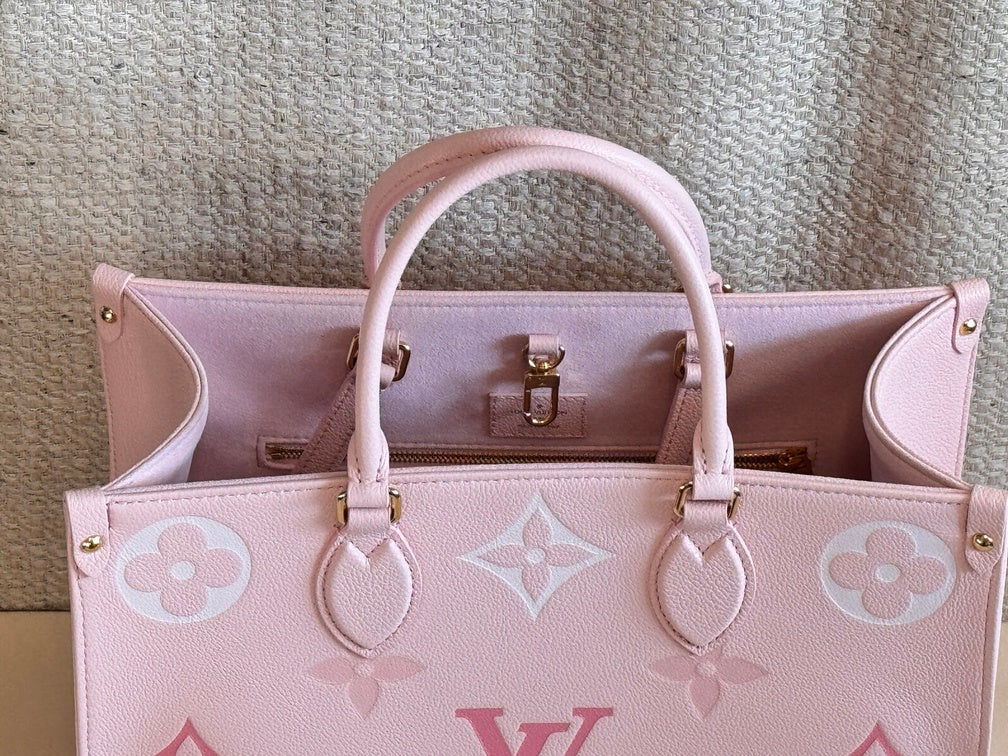 Louis Vuitton OnTheGo MM Large Tote Bag (Degrade Rose)