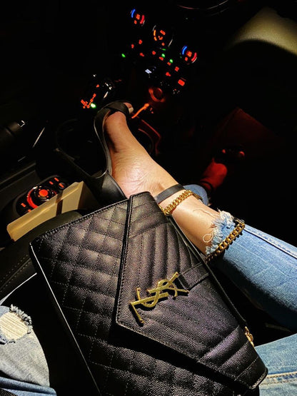 YSL Adorned Crossbody Bag