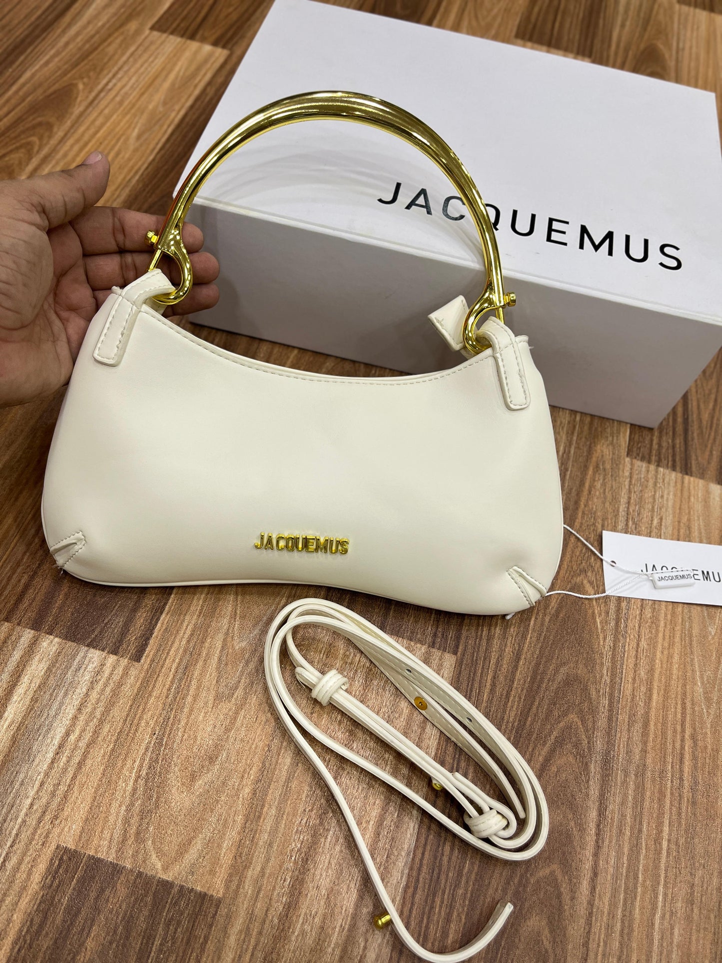 JACQUEMUS Le Bisou Mousqueton Bag
