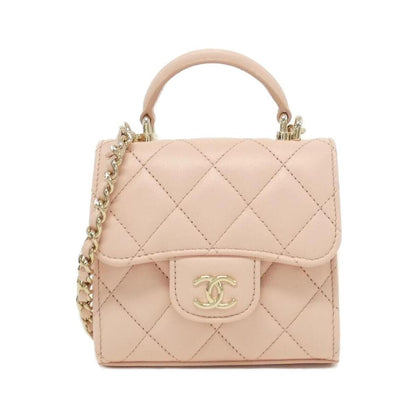 CHANEL Mini Square Top Handle Flap