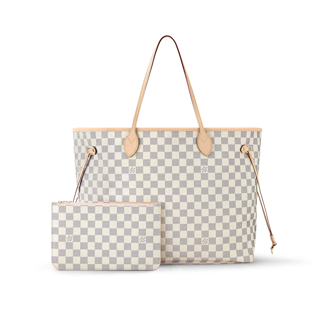 Louis Vuitton Neverful GM Tote (White)