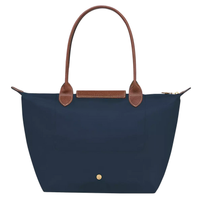 Longchamp Le Pliage M Tote Bag (Navy Blue)