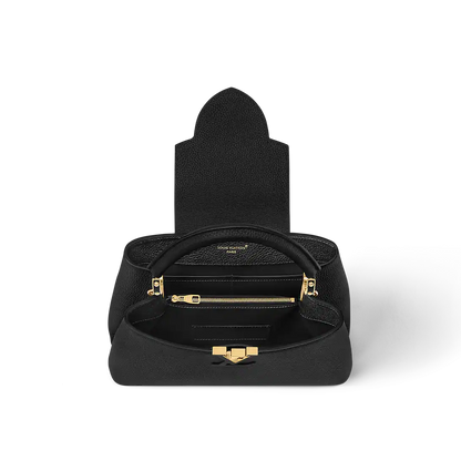 Louis Vuitton Capucines BB Hand Bag (Black)